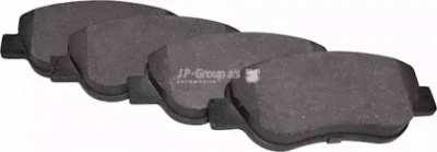 JP GROUP 1563604210 -  Комплект тормозных колодок, дисковый тормоз